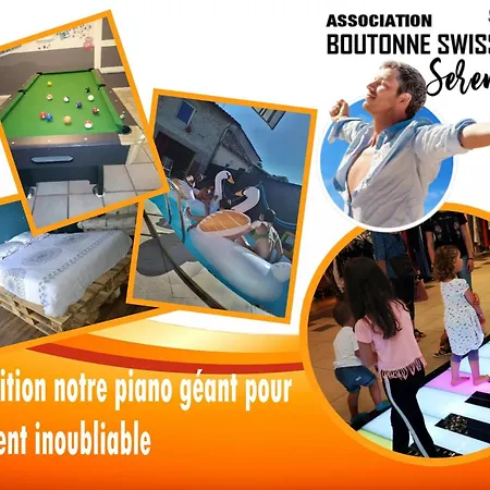 Grande Chambre Familiale Pour 2 A 5 Personnes * Chef-Boutonne